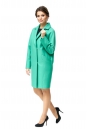 Женское пальто из текстиля с воротником 8008296-2