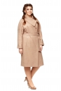 Женское пальто из текстиля с воротником 8011913-2