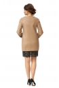 Женское пальто из текстиля без воротника 8012001-3