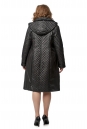 Женское пальто из текстиля с капюшоном 8019515-3