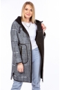 Женское пальто из текстиля с капюшоном 8023524-5