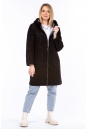 Женское пальто из текстиля с капюшоном 8023524-10