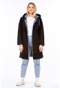 Женское пальто из текстиля с капюшоном 8023524-11