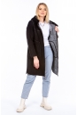 Женское пальто из текстиля с капюшоном 8023524-12