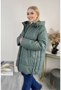 Женское пальто из текстиля с капюшоном 8024077-3